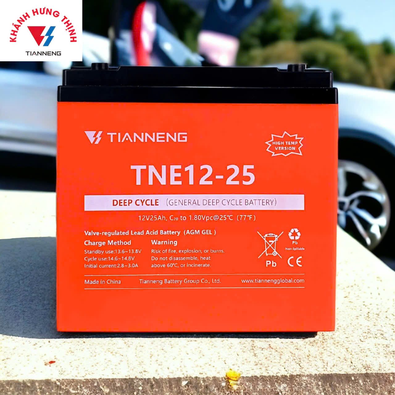 Bình ắc quy TIANNENG TNEH12-25 12V 25Ah