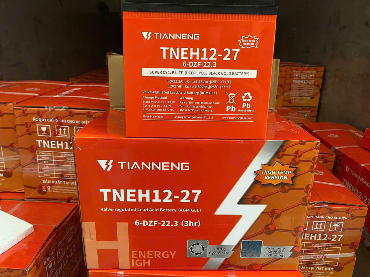 Bình ắc quy TIANNENG TNEH12-27 12V 27Ah